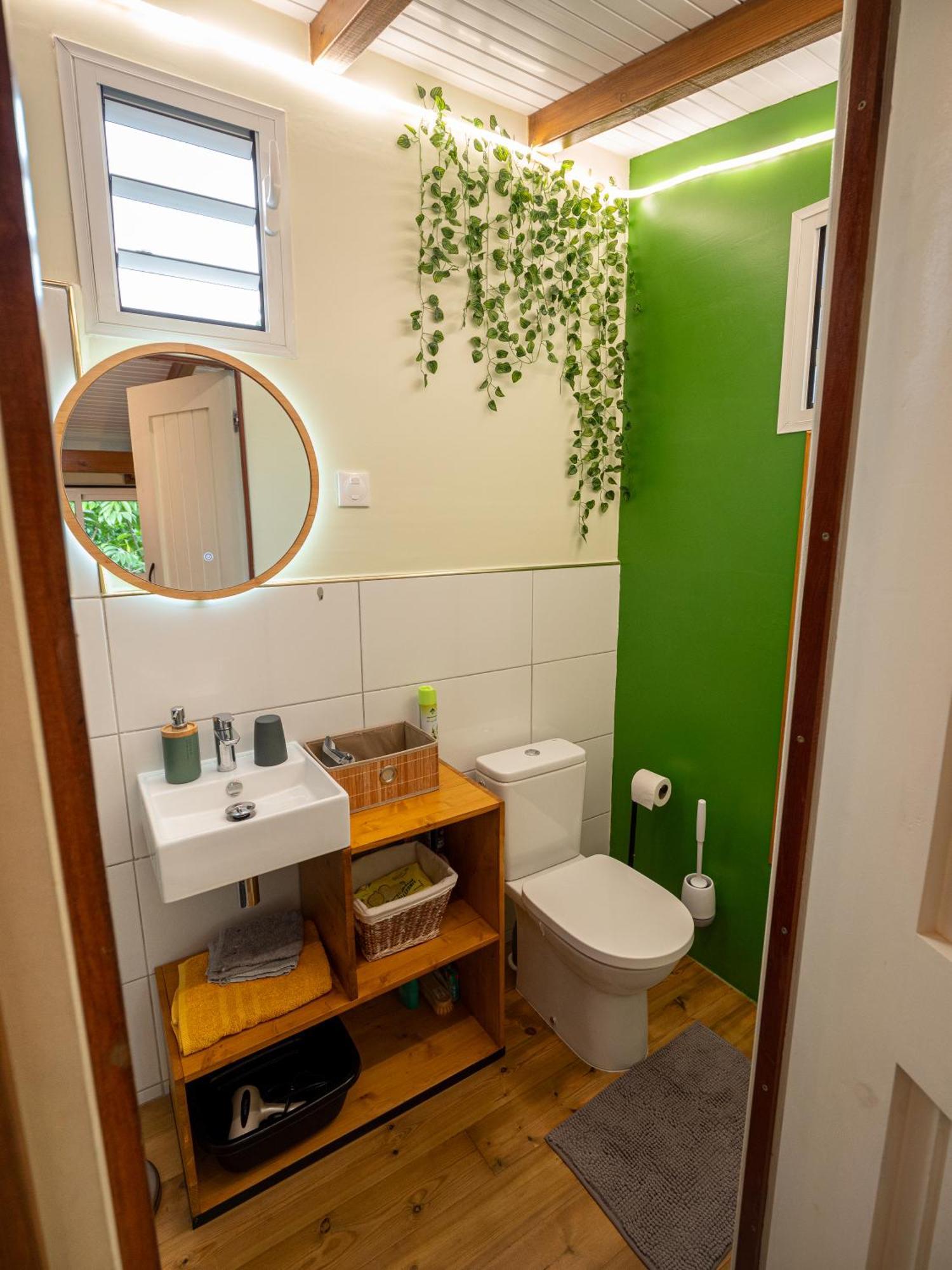 Kalinao - Bungalow Chic En Nature Les Abymes Zewnętrze zdjęcie